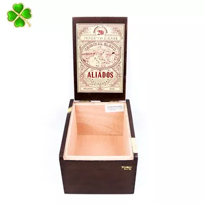 Aliados Toro Empty Wood Cigar Box 7  X 5  X 4  • $5.55