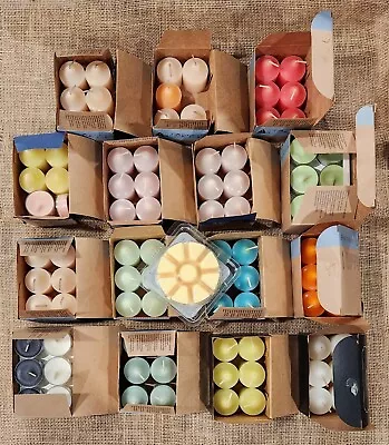 NOS PartyLite Votive Candles Lot Of  Assorted Scents 16 Boxes • $175