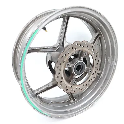 05 06 2005 2006 Kawasaki Ninja Zx6r Zx636 Rear Wheel Back Rim Straight VIDEO B48 • $126.34