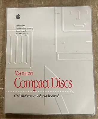 VINTAGE Apple Macintosh Performa 500 Series CD-ROM Discs P/N: 600-1730 • $100