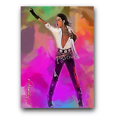Michael Jackson #16 Art Card Limited 29/50 Edward Vela Signed (Music -) • $5.99