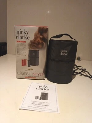Nicky Clarke Classic Style Electric 12 Compact Heated Rollers 25mm NHS005-C • £15