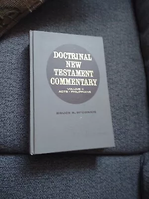 Doctrinal New Testament Commentary By Bruce R. McConkie (1965 Hardcover) Vol 2 • $19.95