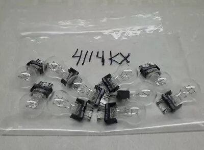 $10.68 • Buy 4114KX Wagner Miniature Light Bulbs 12V Double Contact Wedge Quantity 10 Bulbs