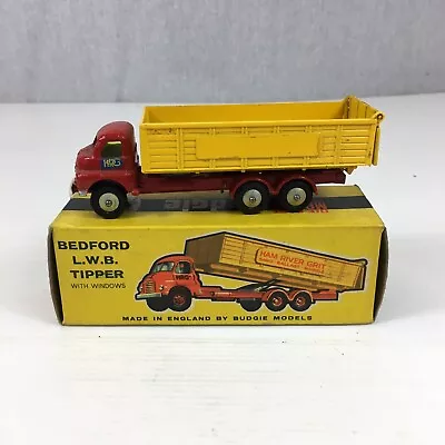 £79 • Buy Vintage Boxed Budgie Diecast Model Bedford L W B Tipper No.276 12.5cm Long 