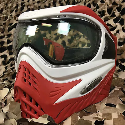 NEW V-Force Grill Thermal Anti-Fog Paintball Mask Goggle - SE White/Red • $69.95