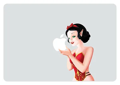 $5.95 • Buy SW011 Elf Snow White Eating Apple Macbook Decal Fits 11 Inch