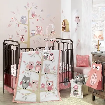 $214.99 • Buy Lambs & Ivy Family Tree 6Pc Crib Bedding Set Includes Mobile/Blanket *New*