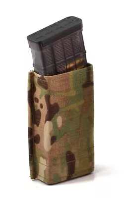 Esstac Single 5.56 Tall KYWI Pouch - Multicam/Naked + 2x WTF Straps • $30