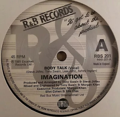 Imagination : Body Talk : Vintage 7  Single From 1981 • £6.95