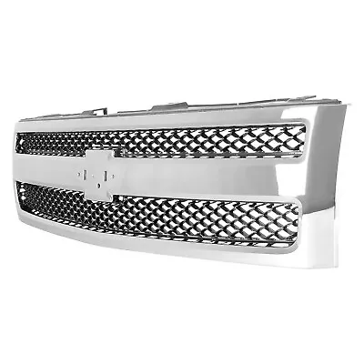 New Front Grille Fits 2007-2013 Chevrolet Silverado 1500 GM1200572 25810707 • $148.12