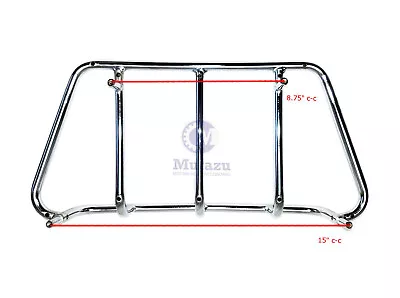 Universal DMY Motorcycle Trunk Top Rack Luggage Rail Option 3 • $28