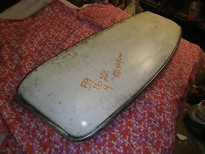 $100 • Buy 1957 1958 1959 Skyliner Retractable Fairlane Very Rough Rotted Roof Flap Project