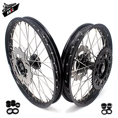 KKE 21/19 MX Dirt Bike Cast Wheels For HONDA CR125R/250R 02-13 CRF250R/450R 2012 • $519