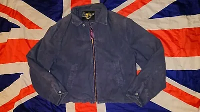 £69.99 • Buy Vintage*RARE*Dr Doc Martens Blue Jacket Blazer*Punk Skingirl Goth Grunge*L 14