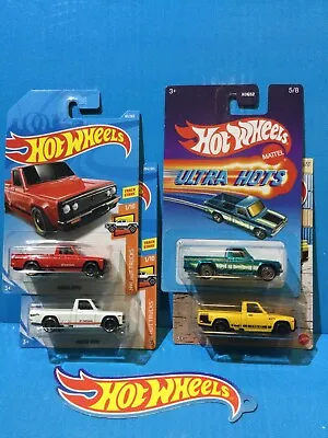 4x LOT HOT WHEELS 1974 MAZDA REPU ULTRA HOTS PICKUP #5 #2 #83 #204 JDM UTE • $15.92