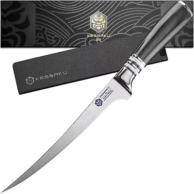 Kessaku 7  Flexible Fillet Knife - Ronin Series - High Carbon Stainless Steel • $29.99