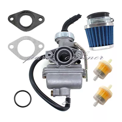 Carburetor For PZ20 20mm 49CC 50CC 70CC 90CC 100CC 125CC ATV Quad Dirt Pit Bike • $16.19