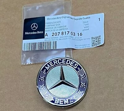 Mercedes-Benz C CL CLK CLS E GL GLK ML SL R S Class Hood Emblem Badge Genuine OE • $23.91