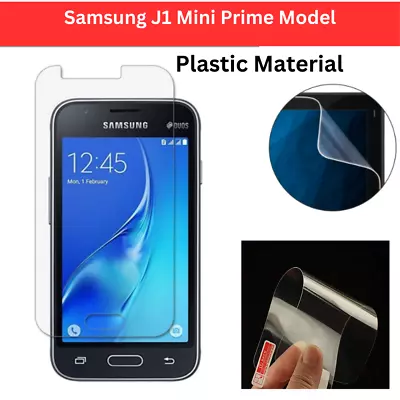 Ultra Clear HD Plastic Screen Protector Guard For Samsung Galaxy J1 Mini Prime • £1.99