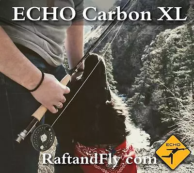 Echo Carbon XL 4wt 9'0  Fly Rod | Lifetime Warranty - FREE SHIPPING • $199.99