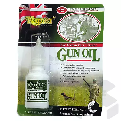 Naper Airgun Air Rifle Gun Oil 125ml Dropper Bottle • £9.99