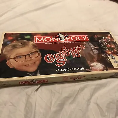 Parker Brothers MN003-201 Monopoly A Christmas Story Collector's Edition 2007 • $25