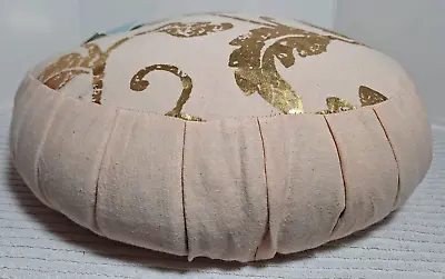 Zen New Zealand Zafu Round PILLOW 100% Buckwheat Hull Meditation Cushion NWT • $42.88