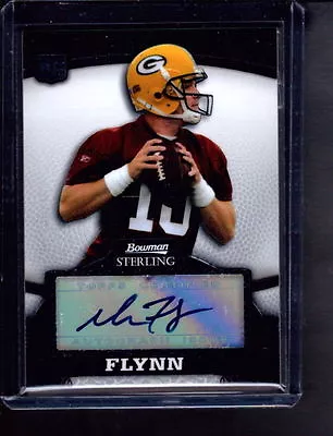 2008 Bowman Sterling Matt Flynn Packers Rookie Auto Card # 115 • $17.99