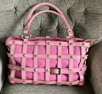 Tanner Krolle Large Pink Leather Handbag • £125