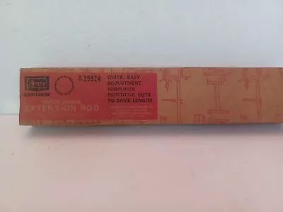 VTG Sears Craftsman Miter Gauge Extension Rod 9-29924 NEW IN BOX SEE PHOTOS • $39.99