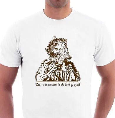 Boring Prophet T-shirt The Book Of Cyril Monty Python Life Of Brian Fan Tee • £14