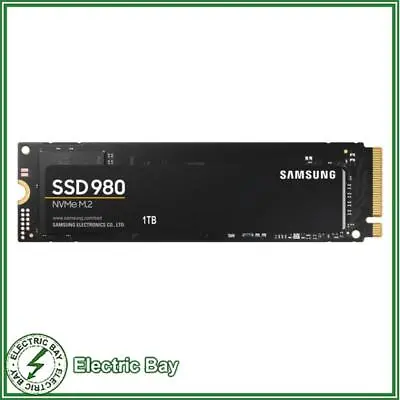 $109 • Buy Samsung 980 1TB SSD M.2 NVMe PCIe Internal Solid State Drive MZ-V8V1T0BW