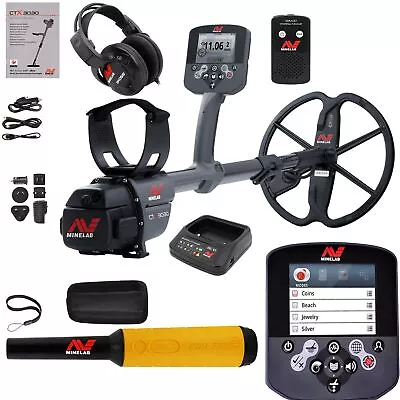 Minelab CTX 3030 Ultimate Waterproof Metal Detector With Pro Find 35 Pinpointer • $2098