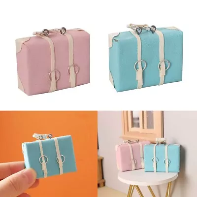 $4.85 • Buy Dollhouse Miniature 1/12 Scale Vintage Briefcase Handbag Dolls Bags Accessories