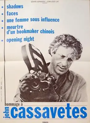 John Cassavetes Film Festival - Camera - Original French Movie Poster • $149.99