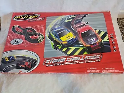 NEW! Fast Lane Speedway Racing Set Stock Cars And Track With Mat Storm Challenge • $140