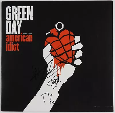 Green Day JSA Fully Signed Autograph Album Record Billie Joe American Idiot • $1799.99