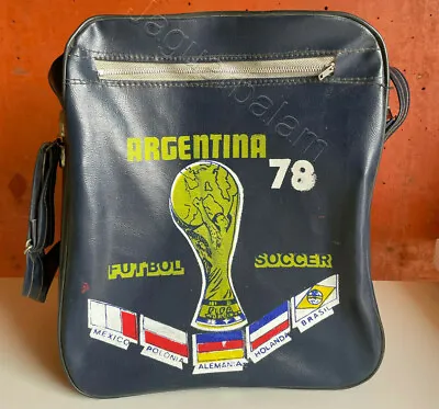 Vintage Soccer World Cup Argentina 1978 Bag Made In Mexico RARE • $60