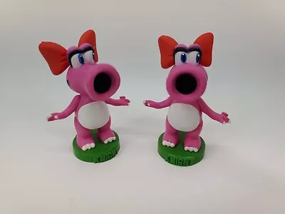 Super Mario Brothers Chess 2009 Piece Replacement PARTS Knight Birdo X2 • $8