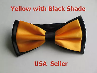 (All Colors) Men's Tuxedo Classic Bowtie Multi Style Neckwear Adjustable Bow Tie • $5.55