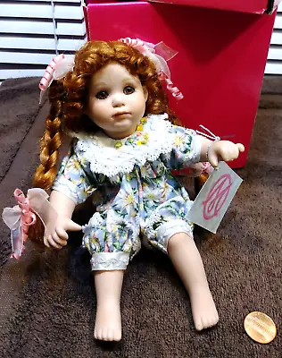 Marie Osmond  Lolli Tiny Tot  Doll With COA Necklace Lollipop & Original Box • $15.25