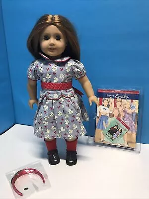 American Girl Doll Retired Emily Bennett 18 Inch And Book. Excellent Used Cond • $99