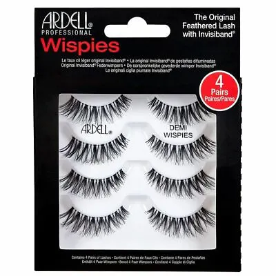 £13.99 • Buy Ardell Demi Wispies False Eyelashes Multipack - 4 Pairs Of Lashes Multi Pack!