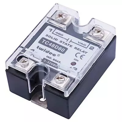 /Output Single Phase SSR Solid State Relay 80A 3-32V DC To 24-480V AC SSR-80DA • $26.54