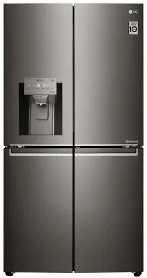 LG GF-D708BSL 708 LT French Door Black Fridge Led Smart ThinQ™ Wi-Fi RPP: $2999 • $1699