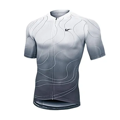 Bicycle Jersey Cycling Jersey Short Sleeve Men's Bike Shirt Road Bike MTB EBike • £22.61