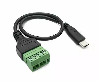 USB 3.1 Cable 11 13/16in Type C Plug To 5 Pin Leiterplattenstecker Adapter • $17.68