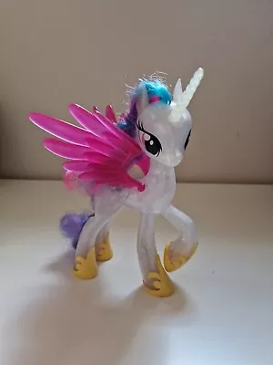 My Little Pony Princess Celestia Glitter And Glow Pony Figure Toy Hasbro 2017 9  • £5