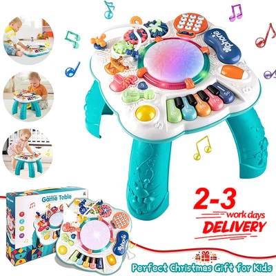 £19.90 • Buy 3in1 Baby Activity Table Early Learn Educational  Boys & Girls Musical Toy Gift